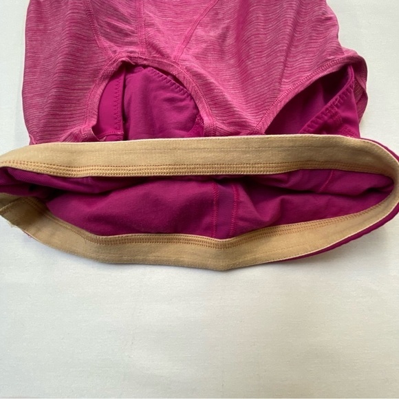 Lululemon Run For Your Life Bra Tank Heathered Raspberry Pink Women’s Size 4 - Picture 9 of 12